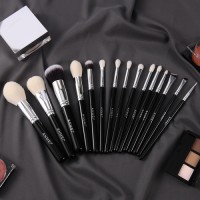 Custom Logo Private Label 15Pcs Makeup Brush Set Professional Face Eyeshadow Blending Cosmetic Brushes Wholesale