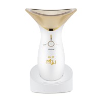 2025 Hot Sale Hot and Cool Vibration Neck Face Lifting Beauty Device Facial Massager