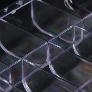 11 Grids Nail Art Box Empty Divided Transparent Case Nail Tips Storage False Nail Box