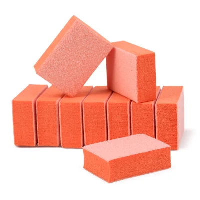 1500PCS/Inner Case Disposable Mini Nail Buffers Block Square Double Sided Sponge Nail Buffer