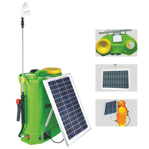 16L 20L agricultural spray pump knapsack solar power sprayer