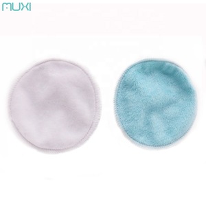 2 Layers Reusable Cotton Makeup Remover Pads Washable Round Facial Cleaning Cloths Pads