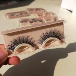 2018 New arrival products new style hot article self adhesive 3d silk false eyelashes