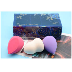 2020 New arrival Christmas Gift Private Label sponge Puff Make up Sponge packaging Christmas Make up Sponge