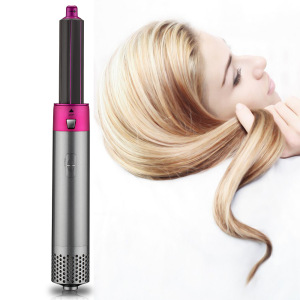 2021 Dryer Brush Hair Air Electric Hair Dryer Brush  1000W 5 In 1 Hot Air Style Hair Dryer Brush