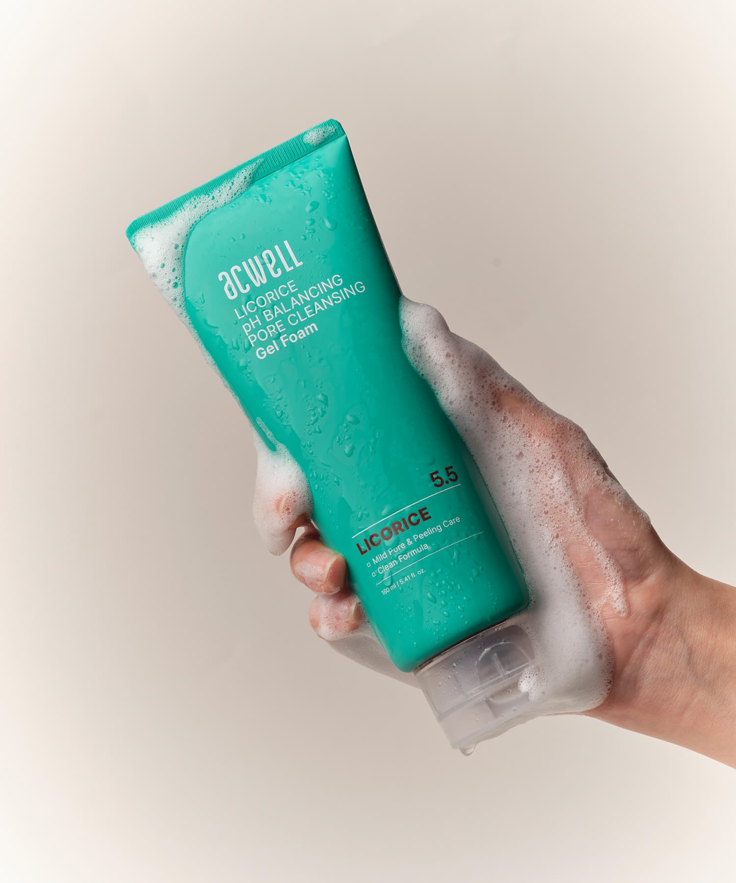 [ACWELL] LICORICE pH BALANCING PORE CLEANSING GEL FOAM