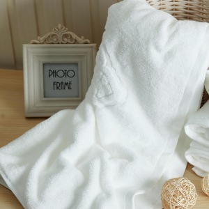 Aiqi good quality bath towel hotel supply used bath towels