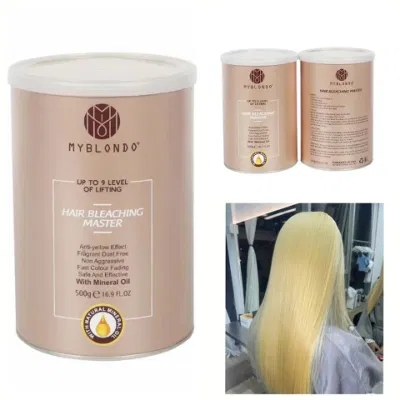 Ammonia Free Lightener Italy Hair Bleach Powder Professional for Blond Hair Color