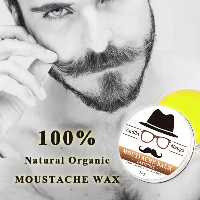 Beard Balm Leave-in Conditioner Wax Beard Grooming Kit