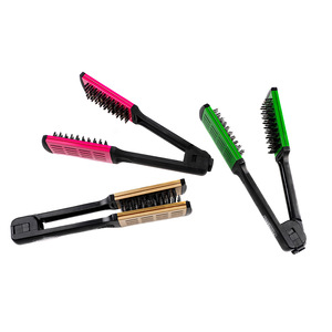 Beauty-professional hair straightener brush