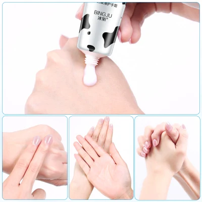 Bingju Hand Care Organic Anti Chapping Nourishing Hand Lotion Moisturizing Whitening Milk Hand Cream