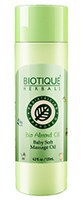 Biotique Bio Almond Oil - Baby Soft Massage Oil - 120ml