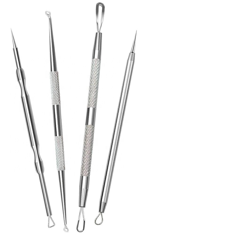 Blackhead Remover Cleaner,BLACKHEAD DOUBLE LOOP WHITEHEAD ZIT SPOT REMOVER EXTRACTOR TOOL