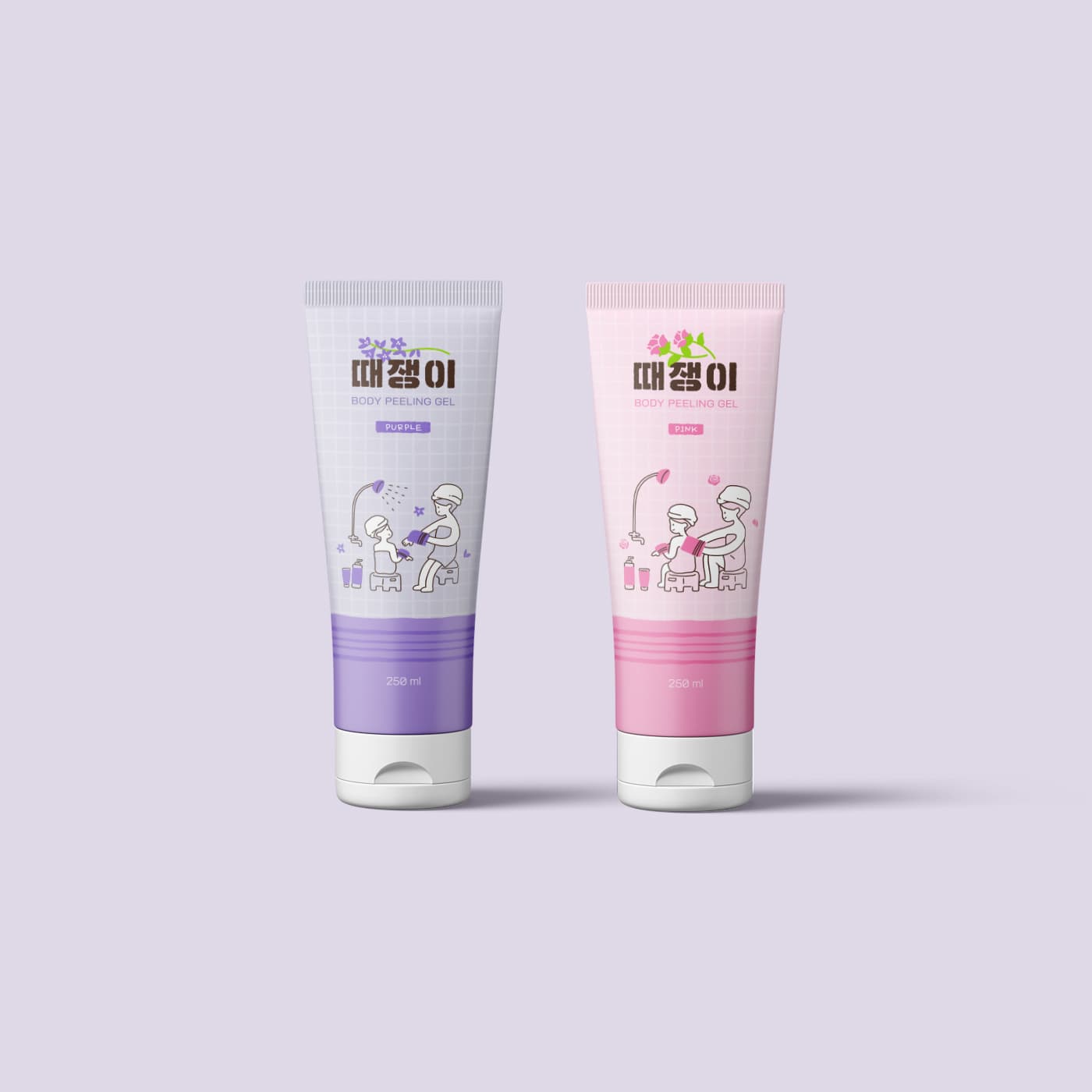 Body peeling gel Tae-Jaeng-Yi [Rose/Lavender scent]