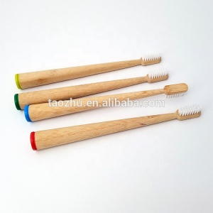 [BT27+BC01] Bamboo Toothbrush with Bamboo Case 100% Biodegradable Bamboo Toothbrush Kit