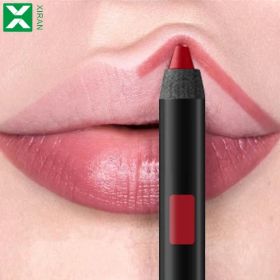Cosmetic Lip Liner Black Matte Waterproof Lip Liner Pencil Private Label Vendor