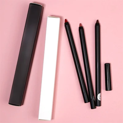 Custom Logo 6 Colors Lipliner Makeup Waterproof Matte Lip Liners Pencil