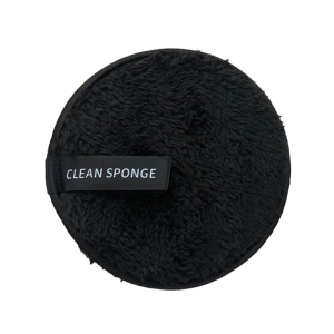 Custom Logo Face Cleaning Polyester Washable Makeup Remover Microfiber Pads Reusable