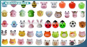 Cute cartoon plastic toothbrush head cap