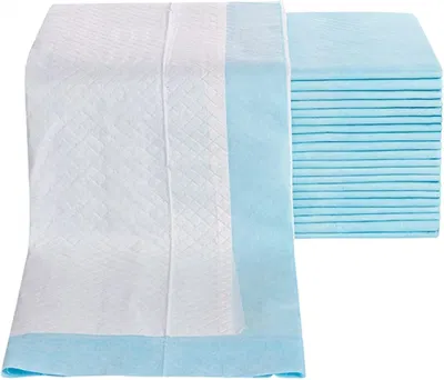 Disposable Underpads Absorbent Fluff Protective Bed Pads, PEE Pads for Babies, Kids, Adults &amp; Elderly Puppy Pads Large for Training Leak Proof