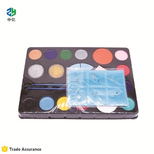 face painting supplies Non Toxic Water Based Professional Body Makeup Painting Set