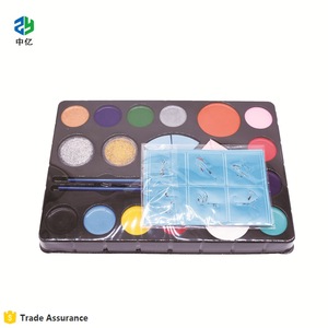 face painting supplies Non Toxic Water Based Professional Body Makeup Painting Set