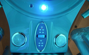 factory price vertical solarium tanning bed / tanning machine / solarium device with 48pcs Germany UV lamp tubes