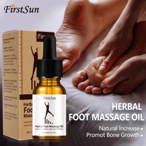 Firstsun Height Increasing Essential Oil Conditioning Body Grow Taller Essential Oil Soothing Foot Health Promote Bone Growth