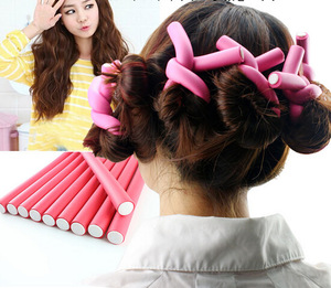 Foam Twist Bendy Roller Hair Curler / Hair roller stick / Twist Hair Makeup Roller