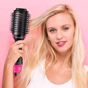 Hair Straightener and Electric Blow Dryer 2 in 1 Relieve stress Hair Dryer Brush