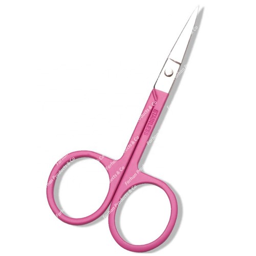 High Carbon Steel Nail Scissors with Sharp Cutting Blades Manicure Scissors in Nickel Plating Cuticle Scissors