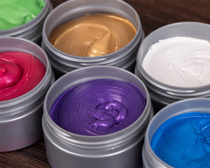 High Quality Hair Color Ash Wax Mud 1 time Hair Dye For Women Men