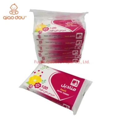 High Quality Virgin Wood Pulp Facial Tissue &amp; Serviette Daily Use
