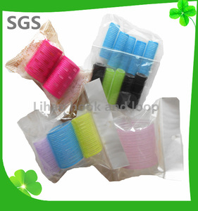 hook hair roller with aluminium layer/plastic hair rollers/hair roll