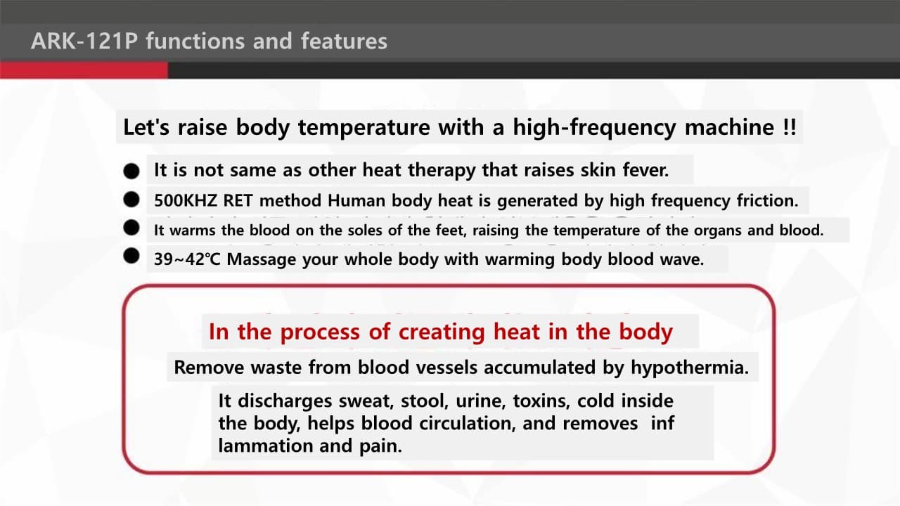 Hot - Detox High Frequency Stimulator