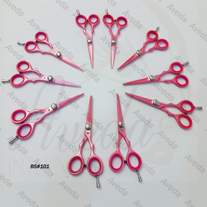 Hot Pink Barber Scissors / Hair Cutting Scissors / Best Salon Scissors Aveda International