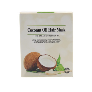 Hot Sale OEM ODM 100% Natural Deep Conditioning Coconut Oil Hair Mask For Hair Care