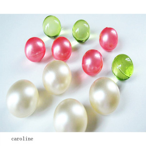 hot sale wholesale Round plant essential oil pearl beads bath beads