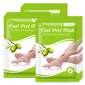 hot sales olive extract foot peel mask exfoliating Essential oil foot mask feet skin