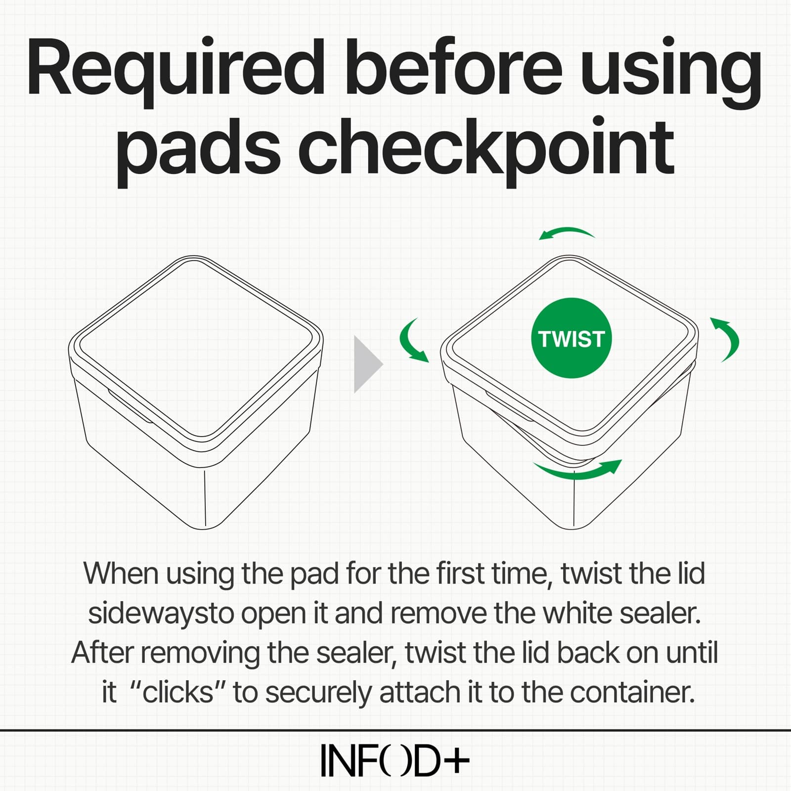 INFODPLUS XCESPI316™ HYDROVITA GEL PAD 70PADS