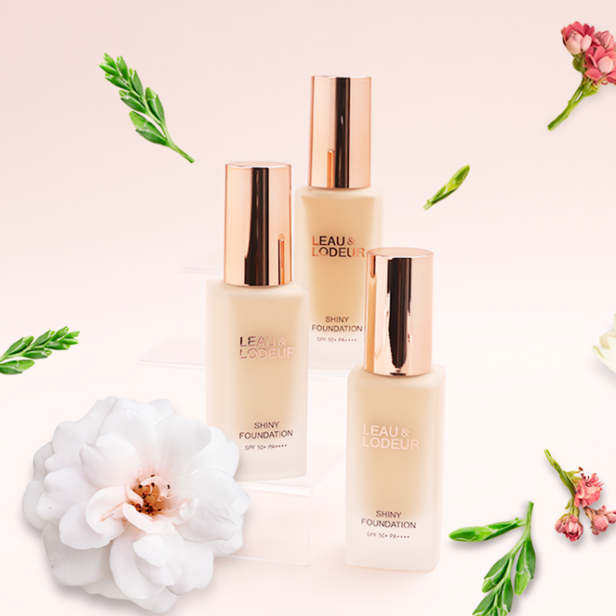 [LEAU & LODEUR] SHINY FOUNDATION SPF 50+ PA++++ NO. 23 (40G)