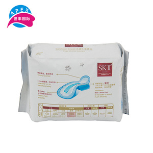 Low price disposable cotton night use female oem sanitary pads 290mm anion sanitary napkin