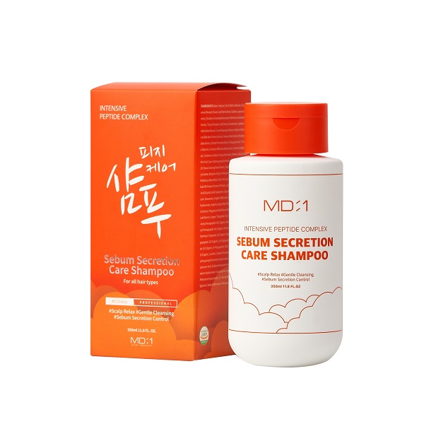 MD:1 INTENSIVE PEPTIDE COMPLEX SEBUM SECRETION CONTROL SHAMPOO, scalp cleansing shampoo