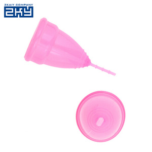 Medical Grade Silicone Menstrual Cup for Women Feminine Hygiene Product Care Alternative Tampons