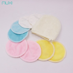 Microfiber Organic Cotton Cleaning Make up/Makeup Remover Pads Gift Box, Reusable Bamboo Makeup Remover Pads