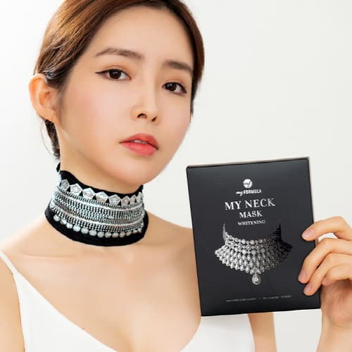 My Formula My Neck Mask Brightening Neck Wrinkle $ Brightening Care