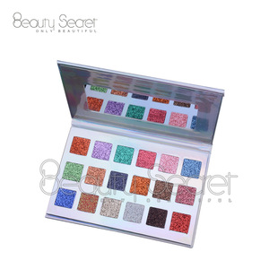 New 2019 trending product pressed glitter eyeshadow low moq private label eyeshadow