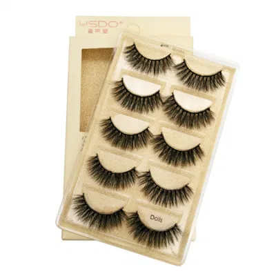 New 3D Water Mink Fur Soft False Eyelashes Natural Slim Eyelashes