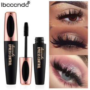 New 4D Silk Fiber Lash Mascara Waterproof Rimel 3d Mascara For Eyelash Extension Black Thick Lengthening Eye Lashes Cosmetics