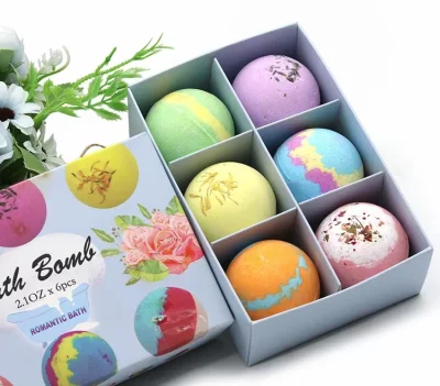 New Arrival Relax Bubble Organic Bath Bomb Cute Shower Salt Bombs Rainbow Bath Fizzies Whitening Bath Fizzzy Whit Essential Oil Hand Made Bath Bomb for 2023